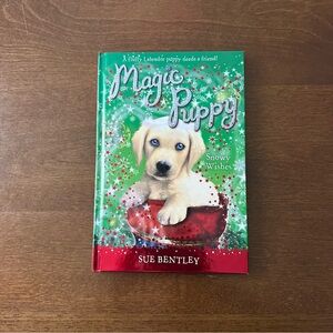 Magic Puppy Book - Snowy Wishes - Hardcover Chapter Book‎